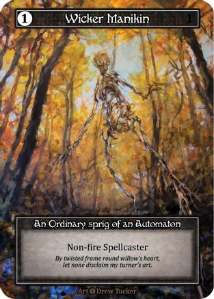 Wicker Manikin (Foil)  - Alpha Foil