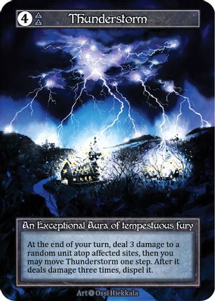 Thunderstorm (Foil)  - Alpha Foil