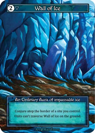 Wall of Ice (Foil)  - Beta Foil