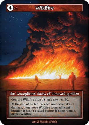 Wildfire (Foil)  - Beta Foil