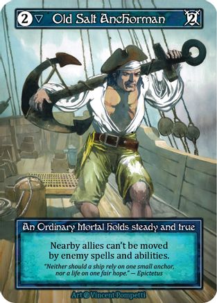 Old Salt Anchorman (Foil)  - Beta Foil