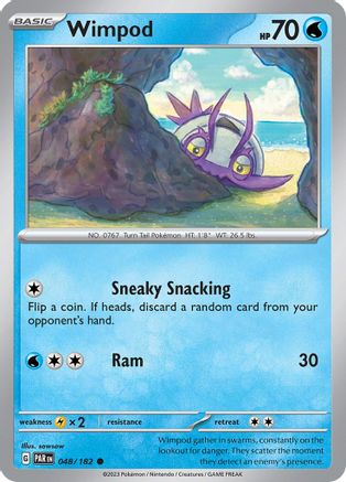 Wimpod (048/182) [Scarlet & Violet: Paradox Rift] Reverse Holofoil