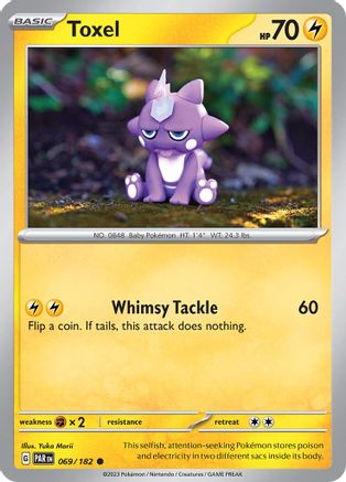 Toxel (069/182) [Scarlet & Violet: Paradox Rift] Reverse Holofoil