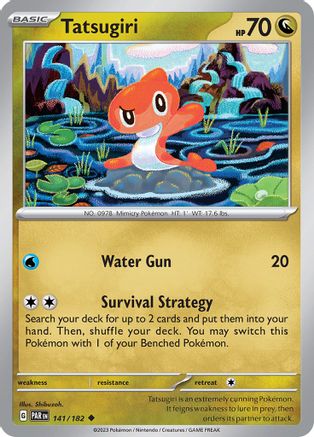 Tatsugiri (141/182) [Scarlet & Violet: Paradox Rift] Reverse Holofoil
