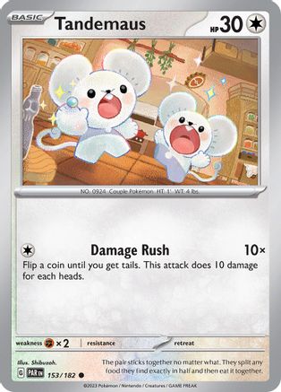 Tandemaus (153/182) [Scarlet & Violet: Paradox Rift] Reverse Holofoil