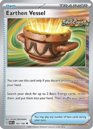 Earthen Vessel (163/182) [Scarlet & Violet: Paradox Rift] Reverse Holofoil