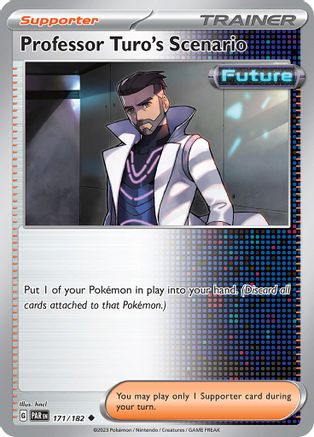 Professor Turo's Scenario (171/182) [Scarlet & Violet: Paradox Rift] Reverse Holofoil