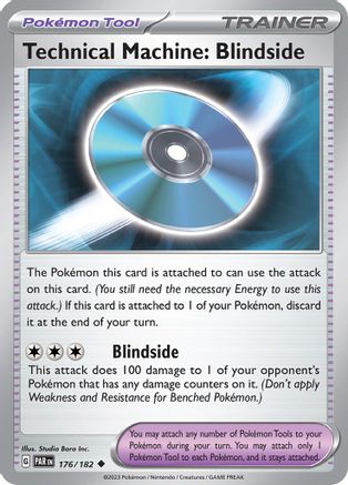 Technical Machine: Blindside (176/182) [Scarlet & Violet: Paradox Rift] Reverse Holofoil