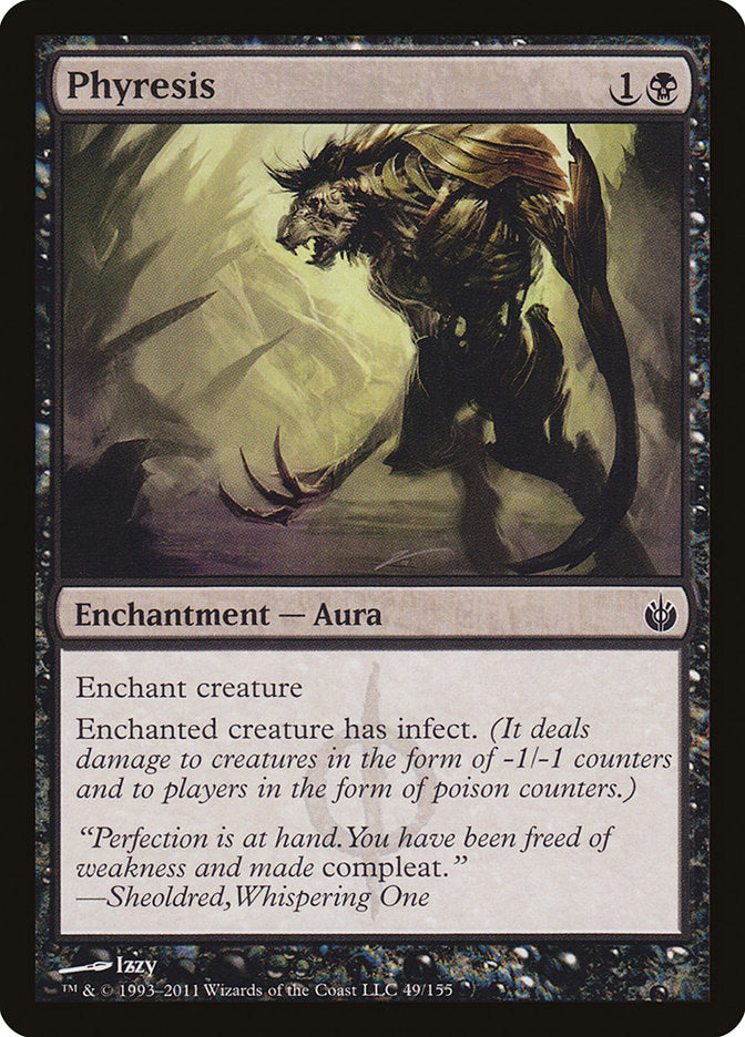 Phyresis [Mirrodin Besieged] Foil