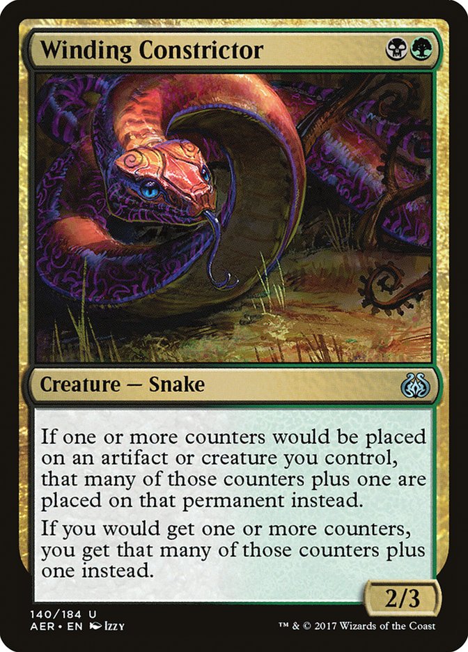 Winding Constrictor [Aether Revolt] Foil