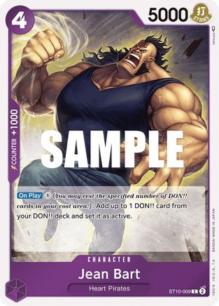 Jean Bart (ST10-009) - [Ultra Deck: The Three Captains] Foil