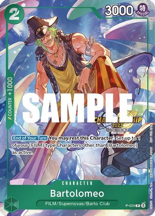 Bartolomeo (CS 2023 Event Pack) (P-029) - [One Piece Promotion Cards] Foil