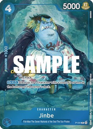 Jinbe (CS 2023 Event Pack) (P-030) - [One Piece Promotion Cards] Foil