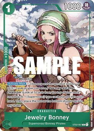 Jewelry Bonney (CS 2023 Celebration Pack) (ST02-007) - [One Piece Promotion Cards] Foil