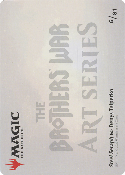 Steel Seraph // Steel Seraph  [The Brothers' War Art Series] (Borderless)