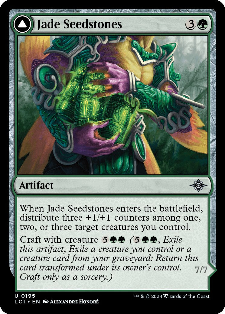 Jade Seedstones [The Lost Caverns of Ixalan] Foil