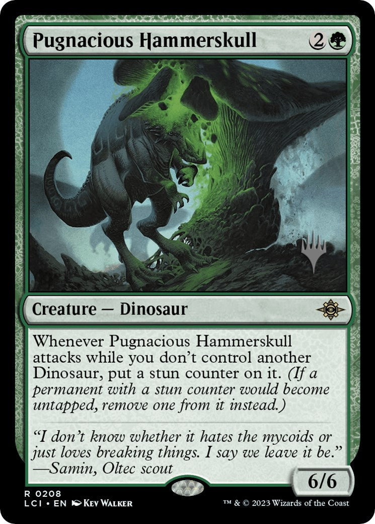 Pugnacious Hammerskull (Promo Pack) [The Lost Caverns of Ixalan Promos] Foil