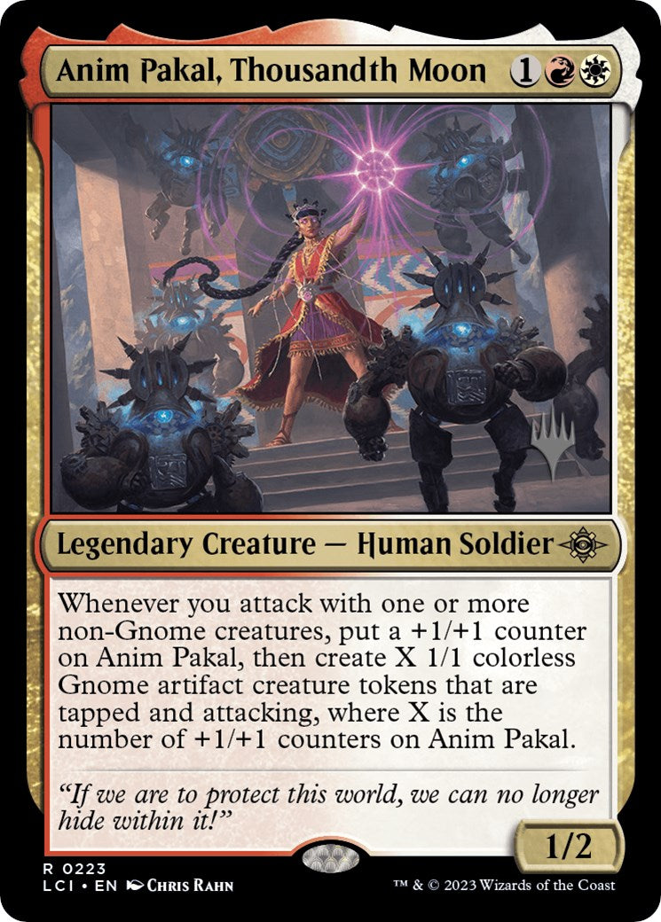 Anim Pakal, Thousandth Moon (Promo Pack) [The Lost Caverns of Ixalan Promos] Foil