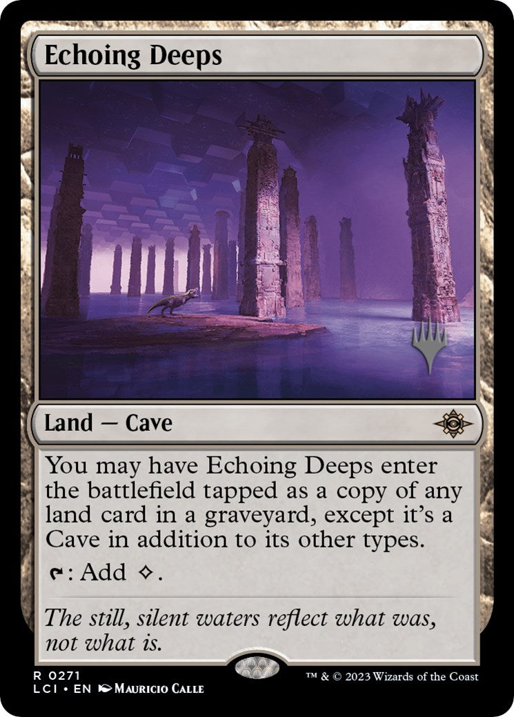 Echoing Deeps (Promo Pack) [The Lost Caverns of Ixalan Promos] Foil
