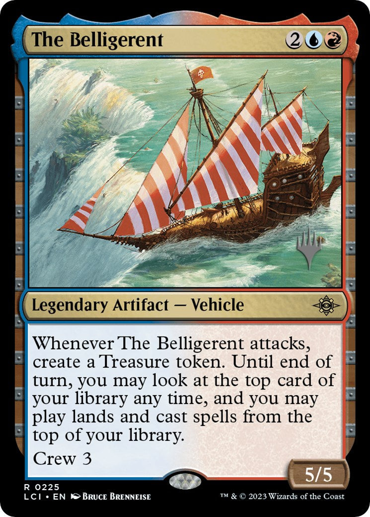The Belligerent (Promo Pack) [The Lost Caverns of Ixalan Promos] Foil
