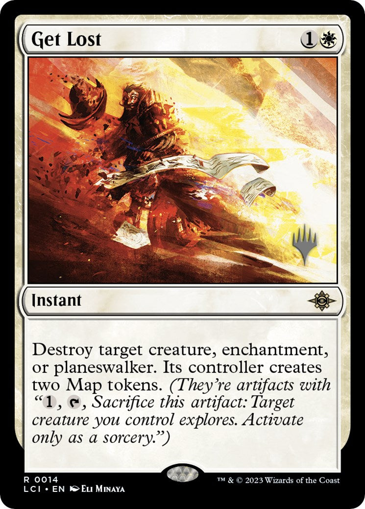 Get Lost (Promo Pack) [The Lost Caverns of Ixalan Promos] Foil
