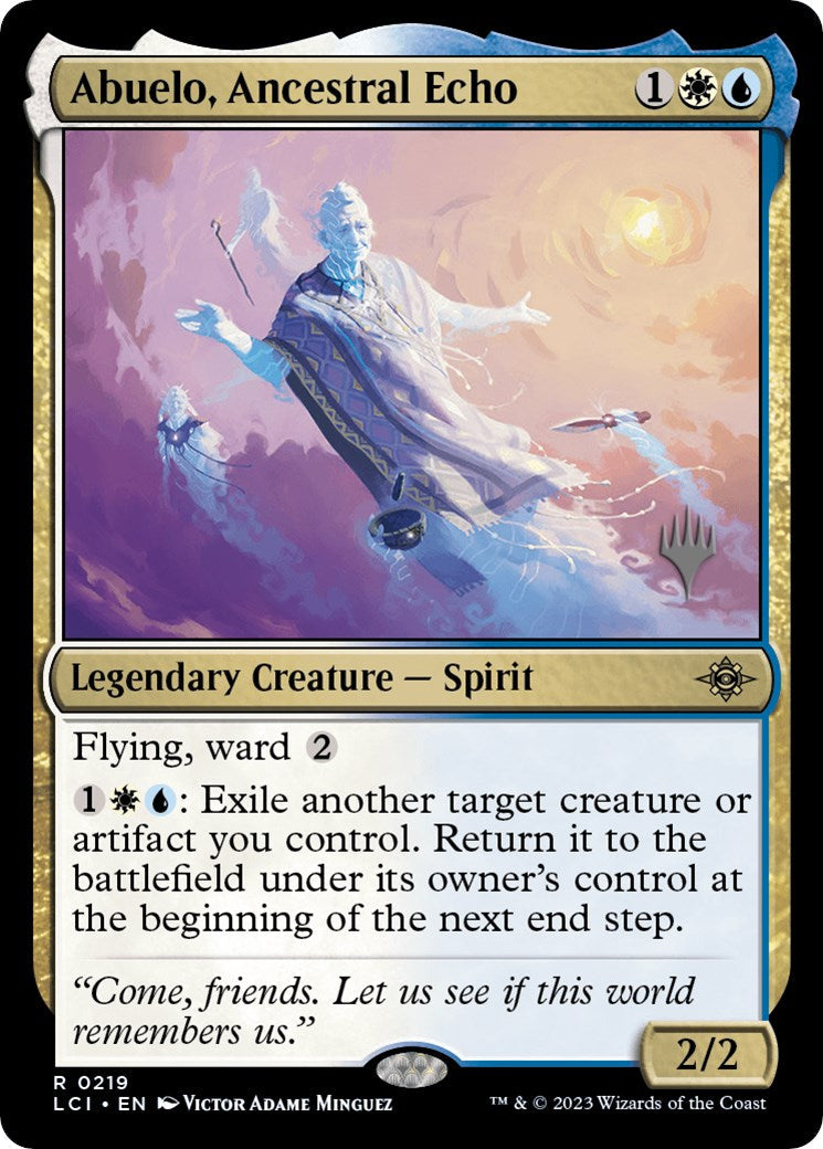 Abuelo, Ancestral Echo (Promo Pack) [The Lost Caverns of Ixalan Promos] Foil