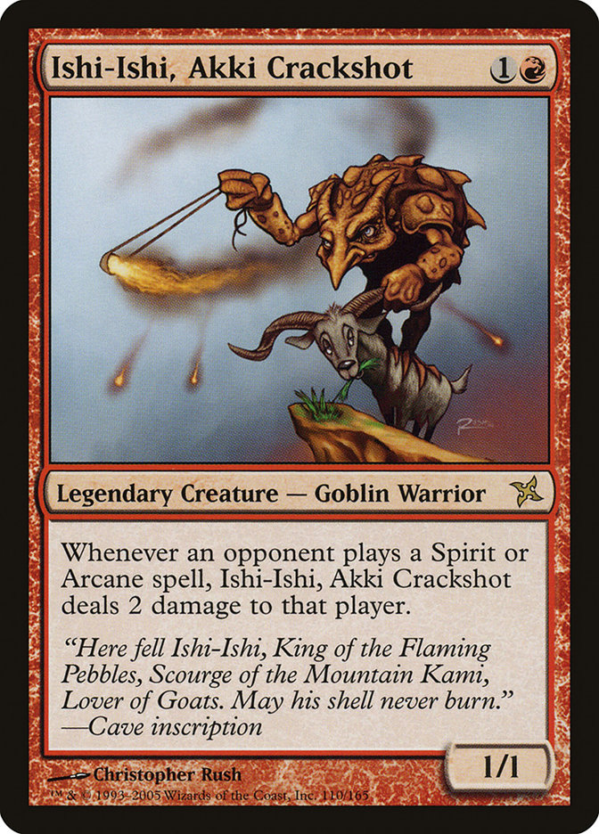 Ishi-Ishi, Akki Crackshot [Betrayers of Kamigawa] Foil