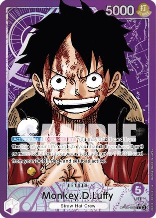 Monkey.D.Luffy (060) (Alternate Art) (OP05-060) - [Awakening of the New Era] Foil