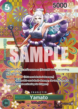 Yamato (SP) (OP01-121) - [Awakening of the New Era] Foil