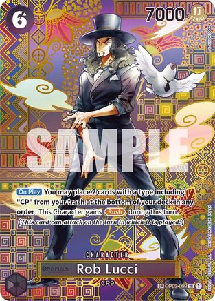 Rob Lucci (092) (SP) (OP03-092) - [Awakening of the New Era] Foil