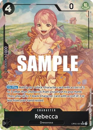 Rebecca (Alternate Art) (OP05-091) - [Awakening of the New Era] Foil