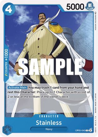 Stainless (OP05-045) - [Awakening of the New Era]