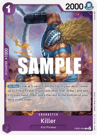 Killer (OP05-064) - [Awakening of the New Era] Foil