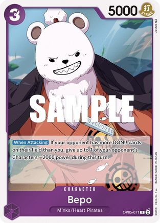 Bepo (OP05-071) - [Awakening of the New Era] Foil