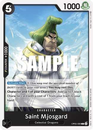 Saint Mjosgard (OP05-089) - [Awakening of the New Era]
