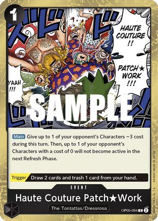 Haute Couture Patch Work (OP05-094) - [Awakening of the New Era] Foil