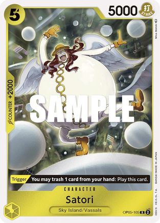 Satori (OP05-105) - [Awakening of the New Era] Foil