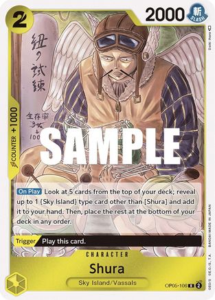 Shura (OP05-106) - [Awakening of the New Era] Foil