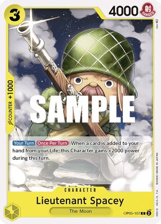 Lieutenant Spacey (OP05-107) - [Awakening of the New Era]