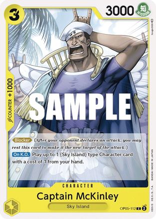 Captain McKinley (OP05-112) - [Awakening of the New Era]