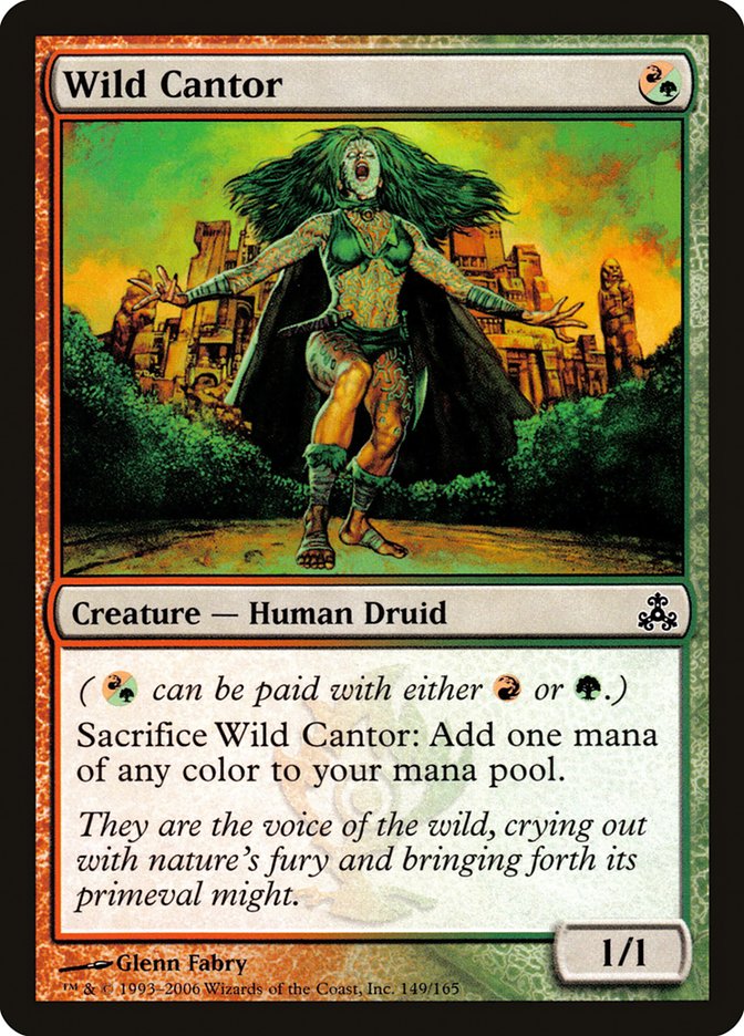 Wild Cantor [Guildpact] Foil