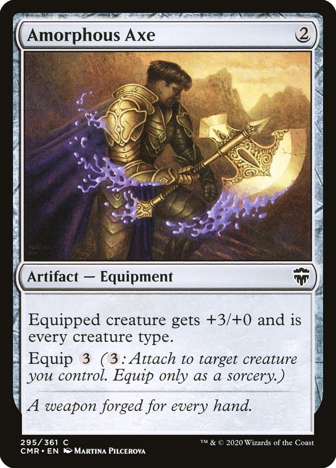 Amorphous Axe [Commander Legends] Foil