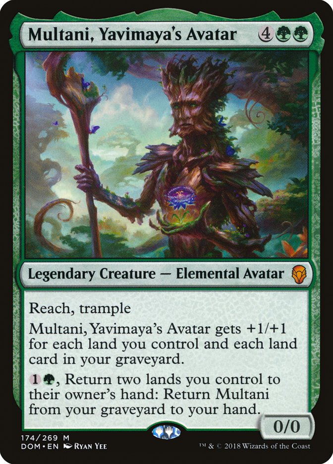 Multani, Yavimaya's Avatar [Dominaria] Foil