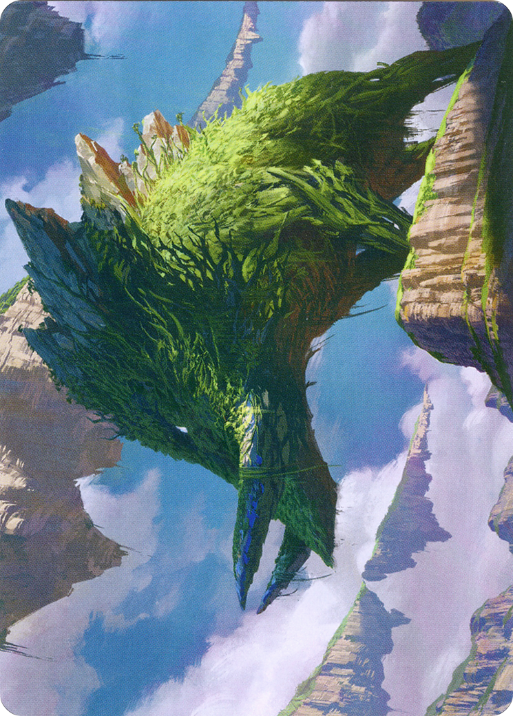 Yasharn, Implacable Earth // Yasharn, Implacable Earth  [Zendikar Rising Art Series] (Borderless)