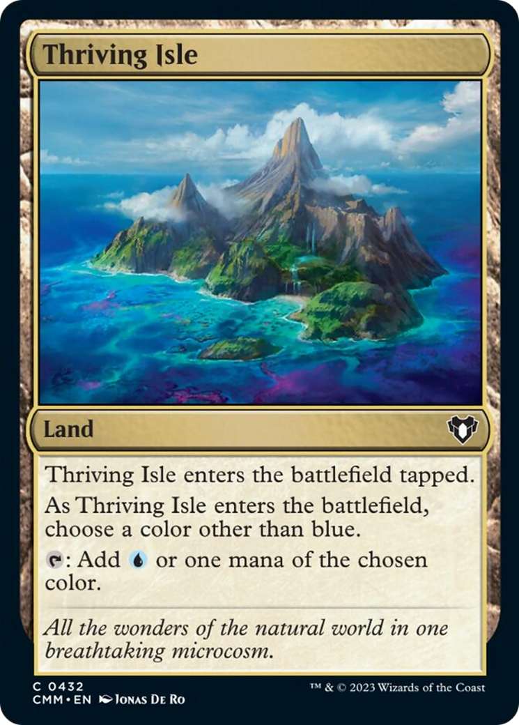 Thriving Isle [Commander Masters] Foil