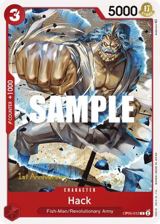 Hack (OP05-012) - [Awakening of the New Era: 1st Anniversary Tournament Cards]