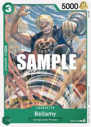 Bellamy (OP05-035) - [Awakening of the New Era: 1st Anniversary Tournament Cards]