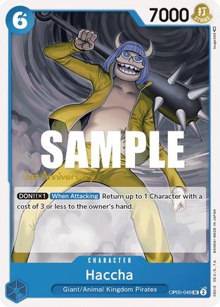 Haccha (OP05-049) - [Awakening of the New Era: 1st Anniversary Tournament Cards]
