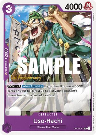 Uso-Hachi (OP05-061) - [Awakening of the New Era: 1st Anniversary Tournament Cards]