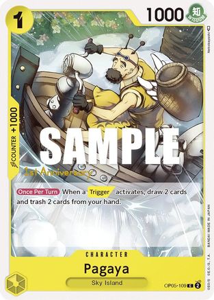 Pagaya (OP05-109) - [Awakening of the New Era: 1st Anniversary Tournament Cards]